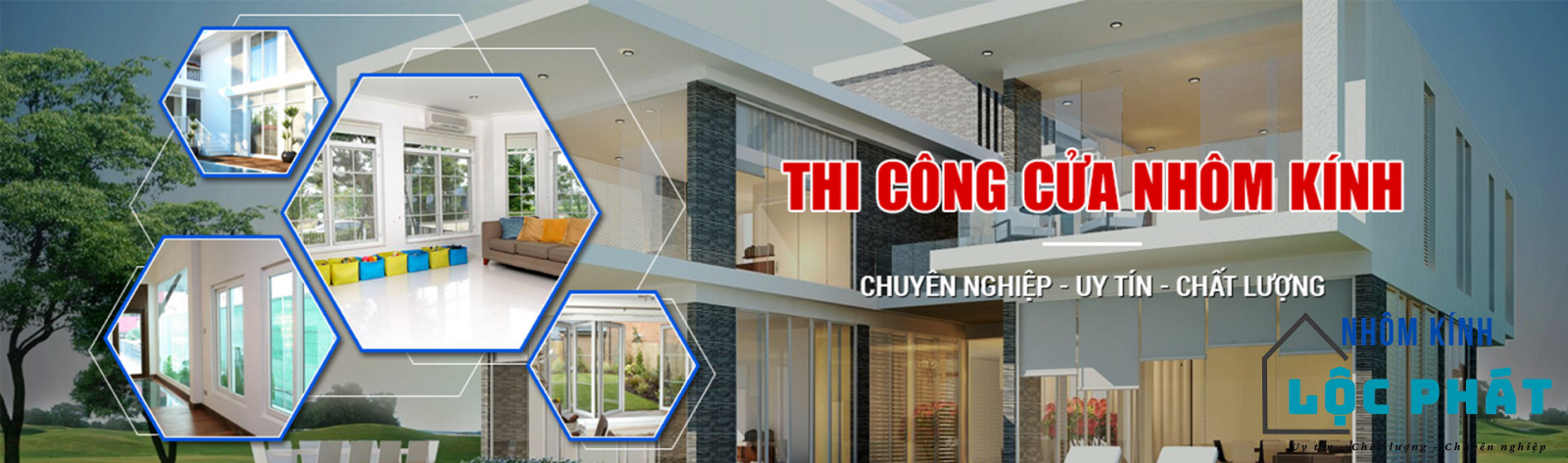Nhôm Kính Lộc Phát | Tư vấn – Thiết kế – Thi công Nhôm Kính