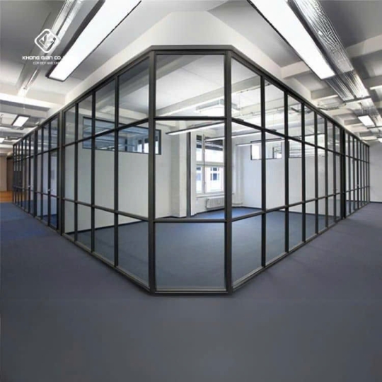 Công trình vách kính & cửa kính cường lực căn hộ – Giải pháp hiện đại từ Nhôm kính Lộc Phát